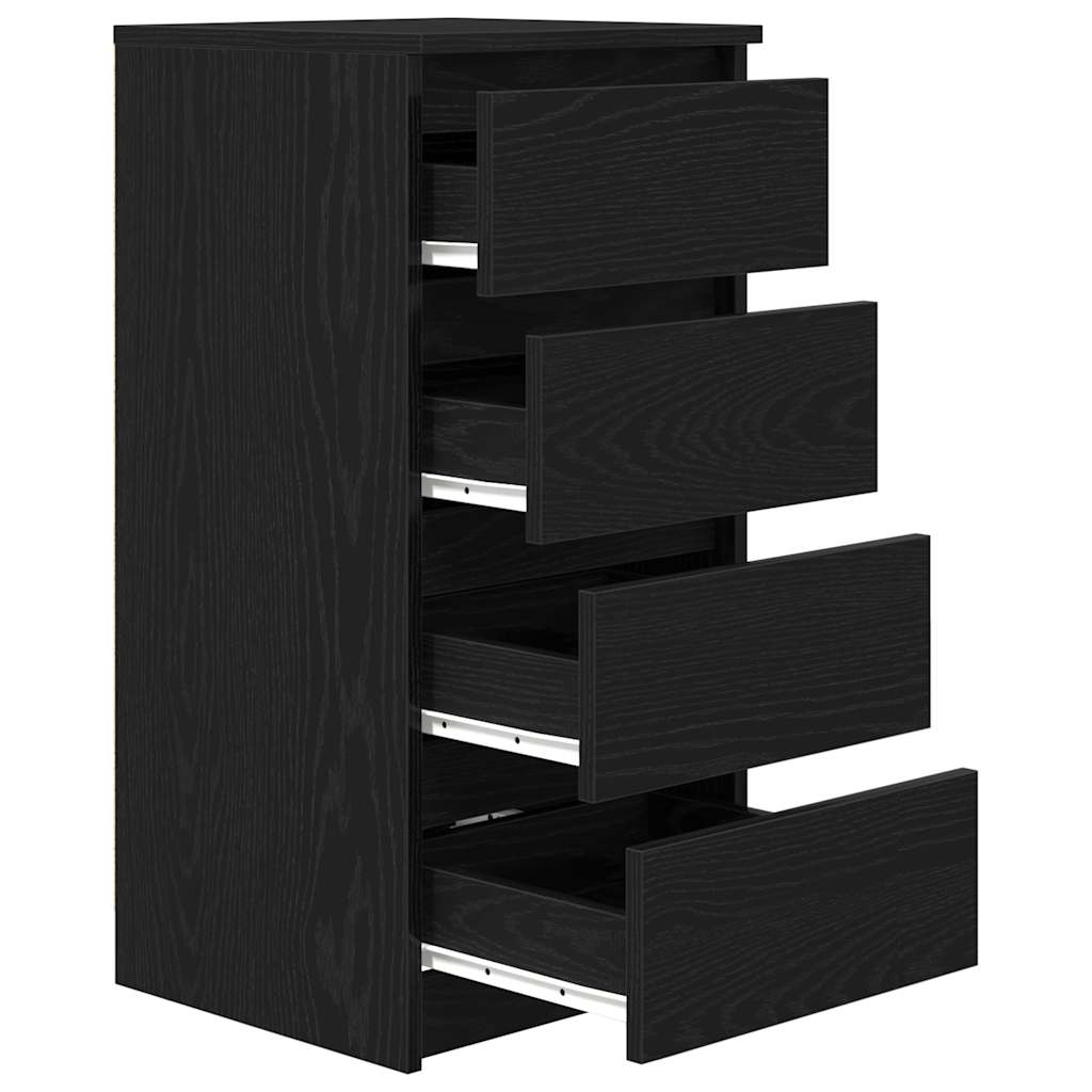 Skjenk Svart Eik 37,5x35x76 cm