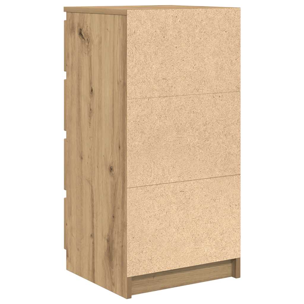 Skjenk artisan eik 37,5x35x76 cm konstruert tre