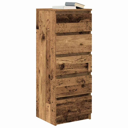 Skjenk Gammelt Tre med skuffer 37,5x35x99 cm