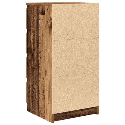 Skjenk Gammelt Tre med skuffer 37,5x35x99 cm