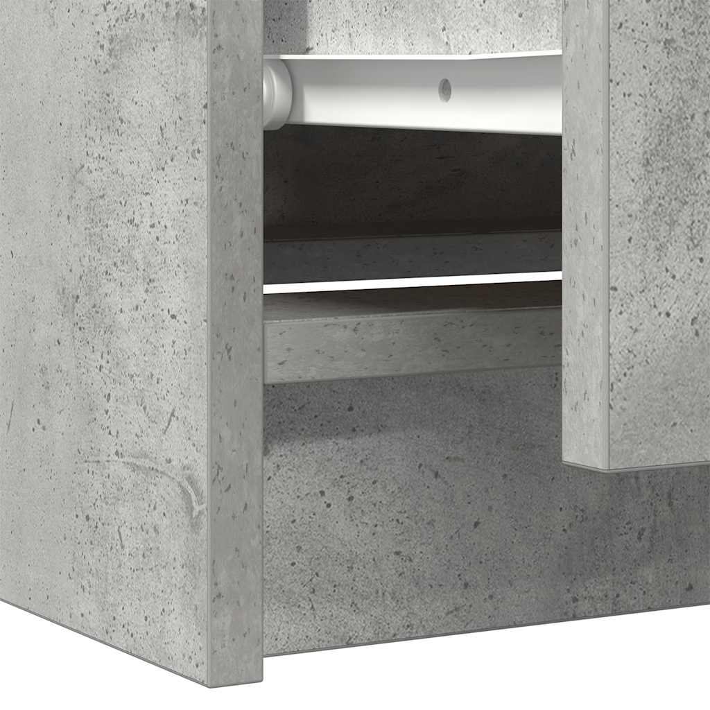 TV-Møbel Betonggrå Tv-benk 60x35x54 cm
