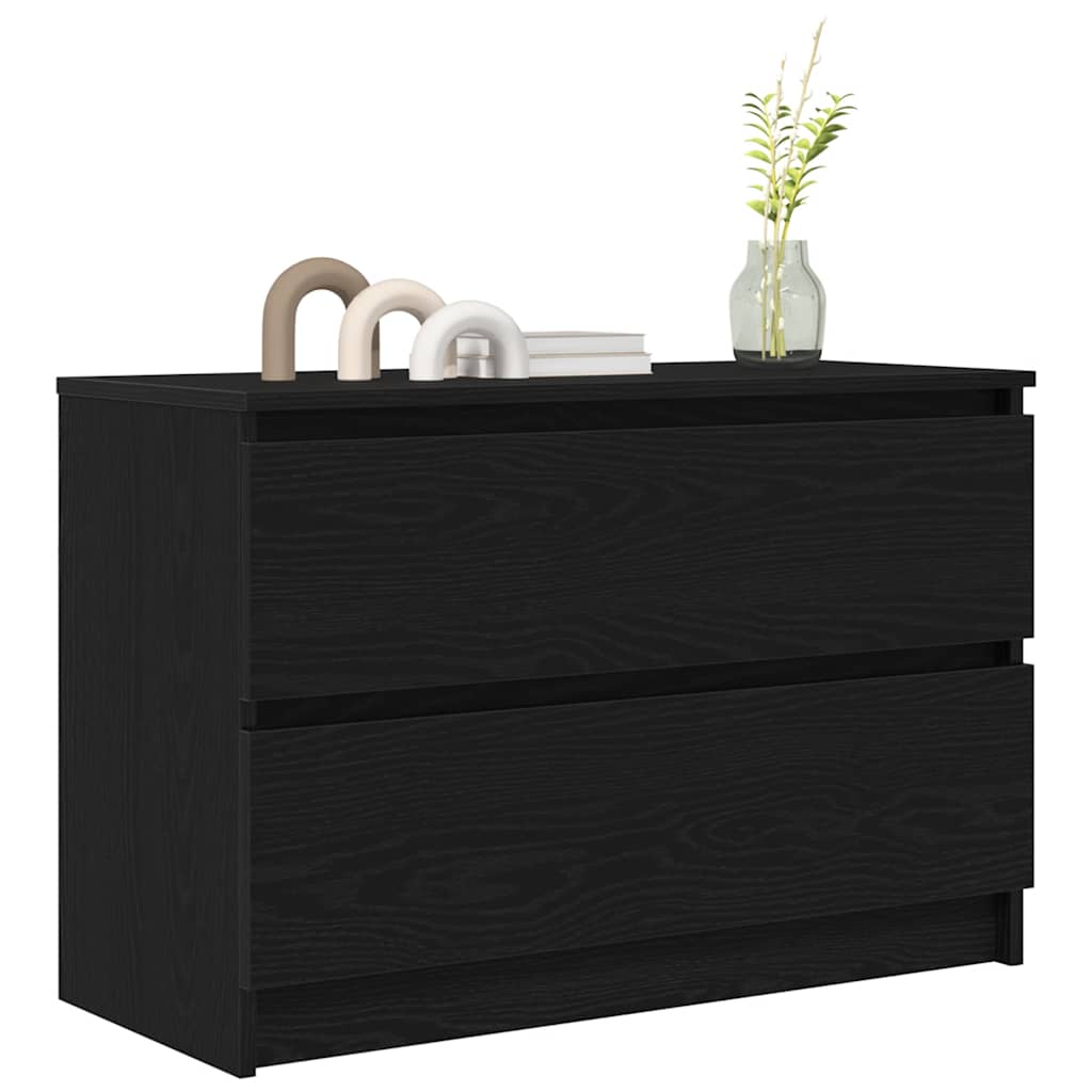 TV-Møbel Svart TV-benk 80x35x54 cm
