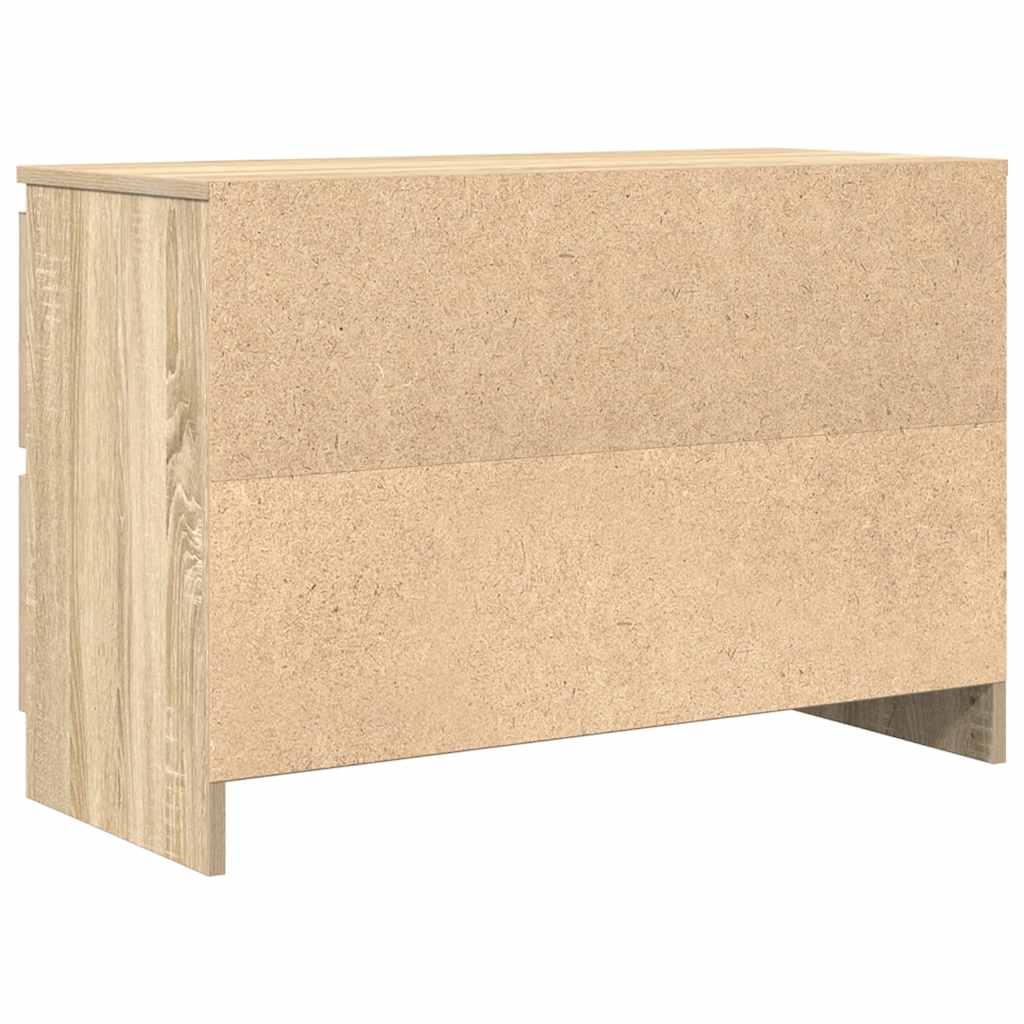 TV-Møbel Sonoma Eik TV-benk 80x35x54 cm