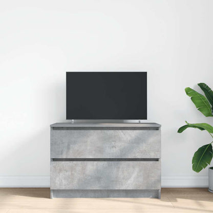 TV-Møbel Betonggrå TV-benk 80x35x54 cm