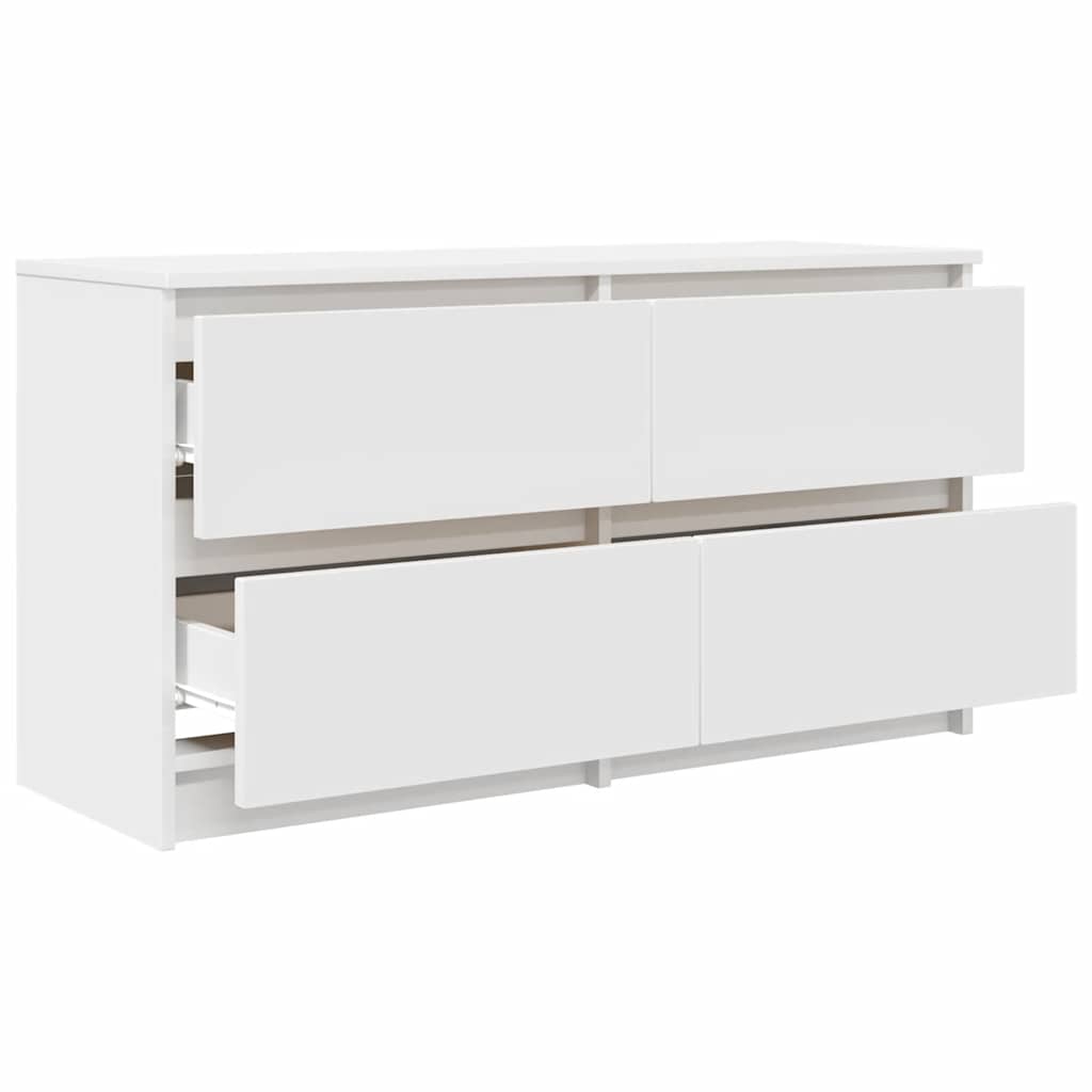 TV-Møbel Hvit TV-benk 100x35x54 cm