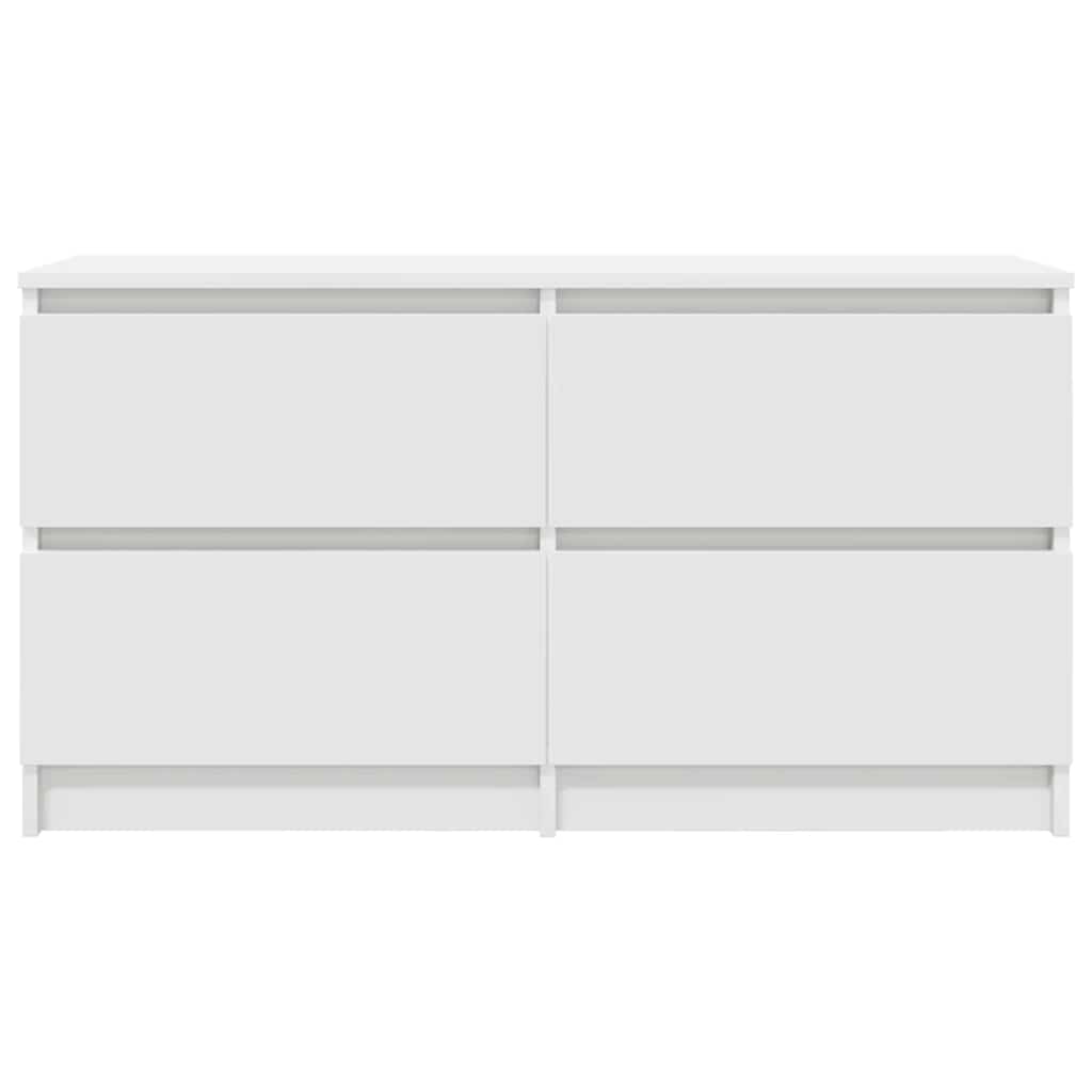 TV-Møbel Hvit TV-benk 100x35x54 cm