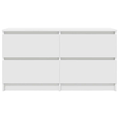 TV-Møbel Hvit TV-benk 100x35x54 cm