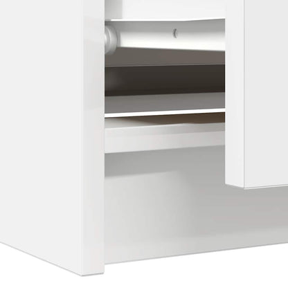 TV-Møbel Hvit TV-benk 100x35x54 cm