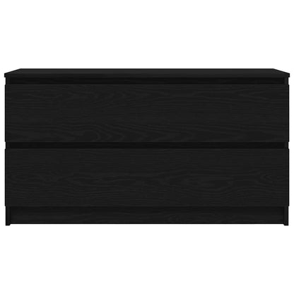 TV-Møbel Svart TV-benk 100x35x54 cm