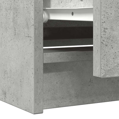 TV-Møbel Betonggrå TV-benk 100x35x54 cm