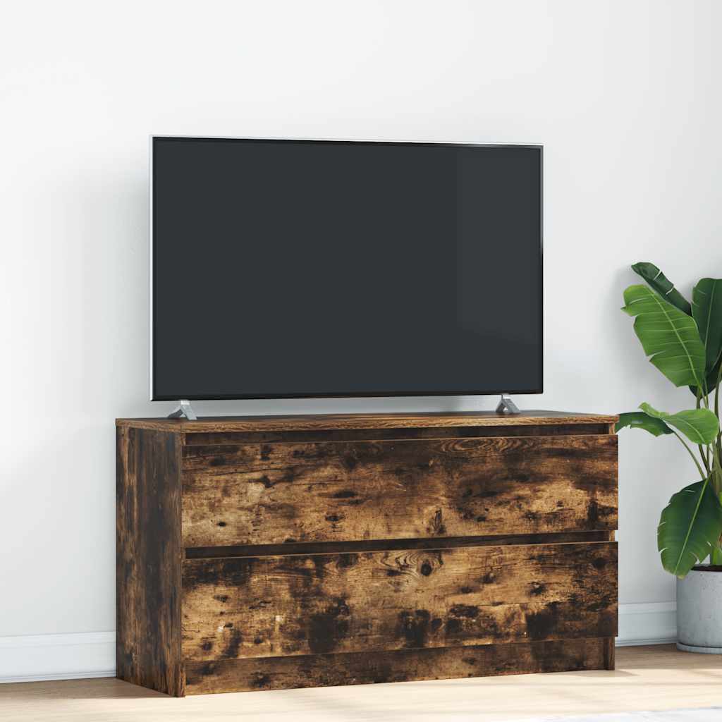 TV-Møbel Røkt EikTV-benk 100x35x54 cm