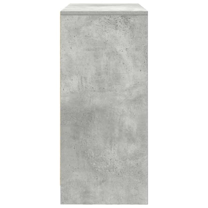 Skjenk Betonggrå med skuffer og dører 70,5x34x74,5 cm