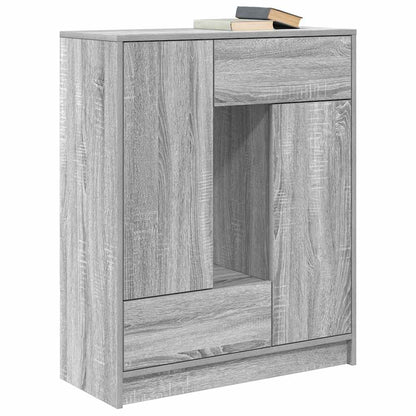 Skjenk Sonoma Grå med skuffer og dører 73x31x90 cm