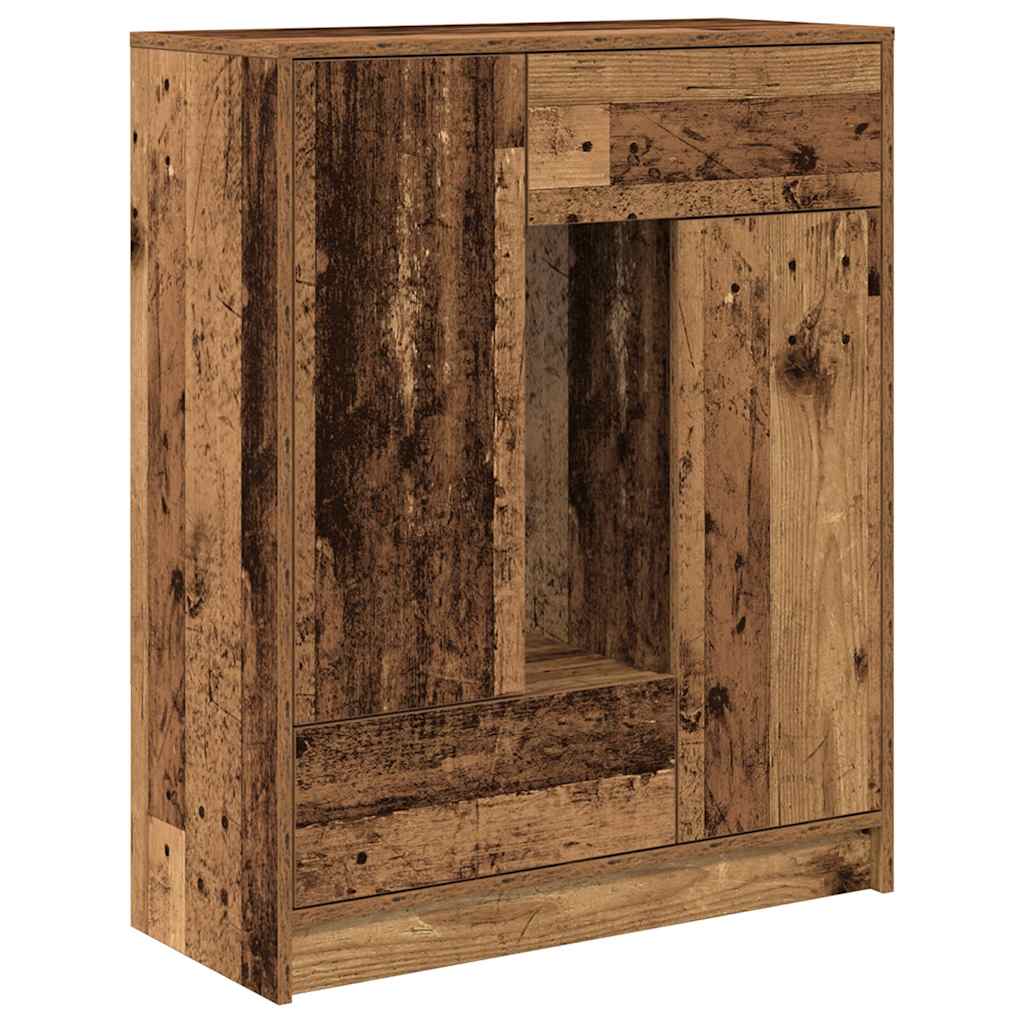 Skjenk Gammelt Tre med skuffer og dører 73x31x90 cm