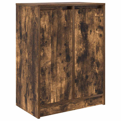 Skoskap Skohylle Skobenk Røkt Eik 57x34x76 cm