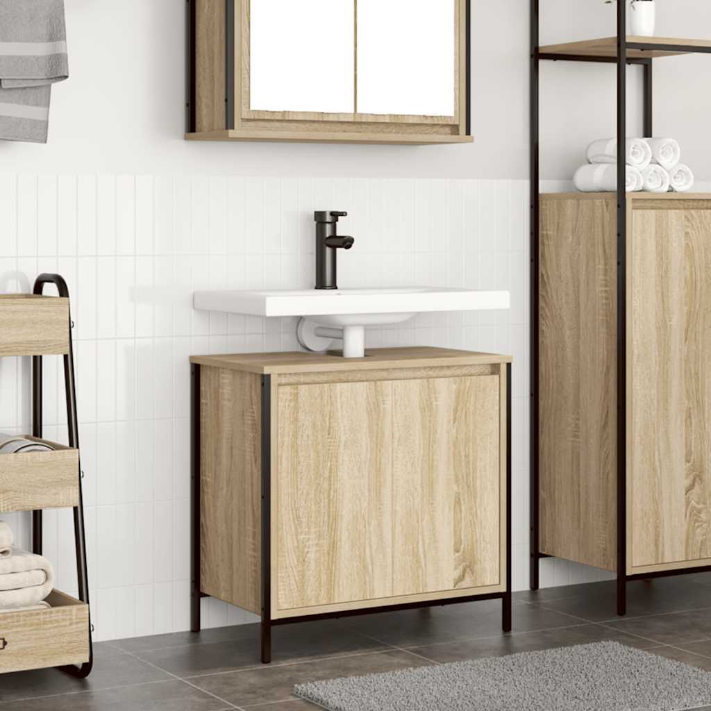 Baderomsservantskap sonoma eik 60x34,5x60 cm