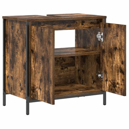 Servantskap Baderom Røkt Eik 60x34,5x60 cm