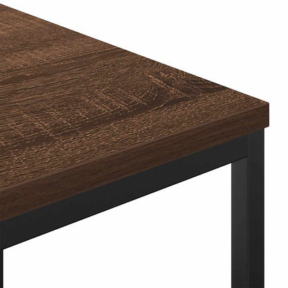 Baderomsskap Brun Eik med hyller 76,5x35x95 cm