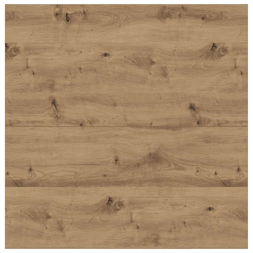 Salongbord Sofabord Artisan Eik med skuffer 100x100x40 cm