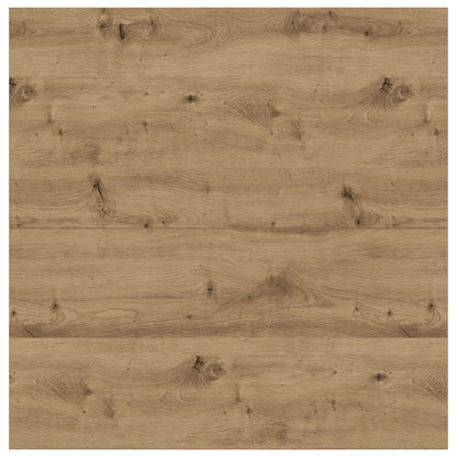 Salongbord Sofabord Artisan Eik med skuffer 100x100x40 cm
