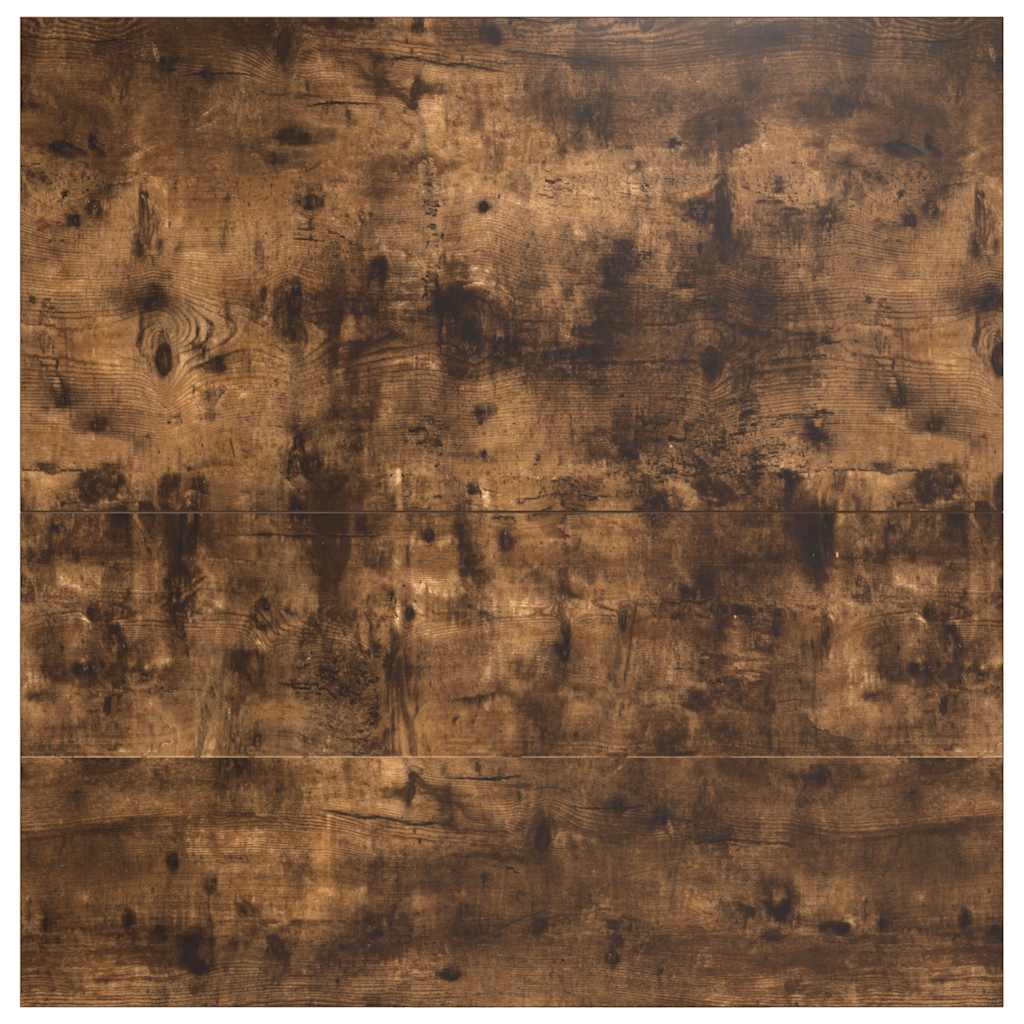 Salongbord Sofabord Røkt Eik med skuffer 70,5x70x40 cm