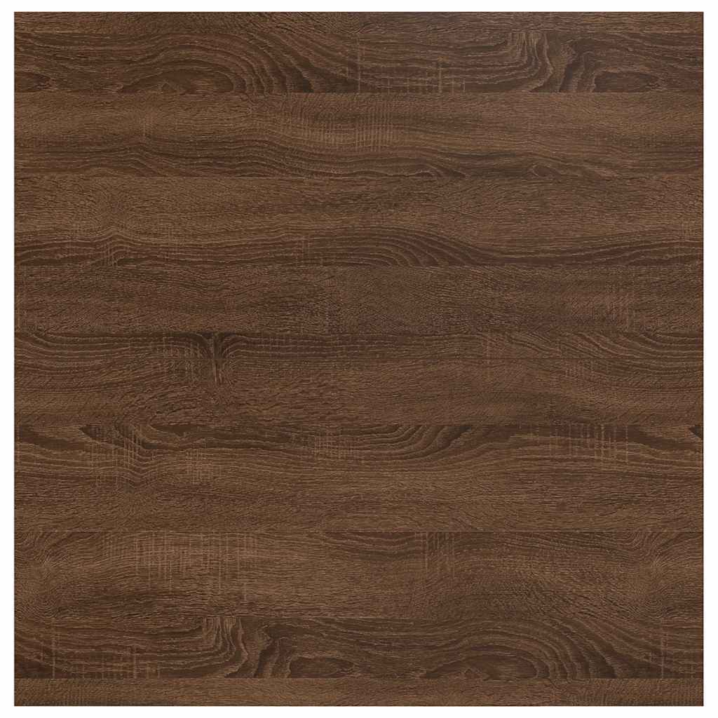 Salongbord Sofabord Brun Eik med skuffer 70,5x70x40 cm