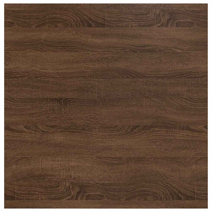 Salongbord Sofabord Brun Eik med skuffer 70,5x70x40 cm