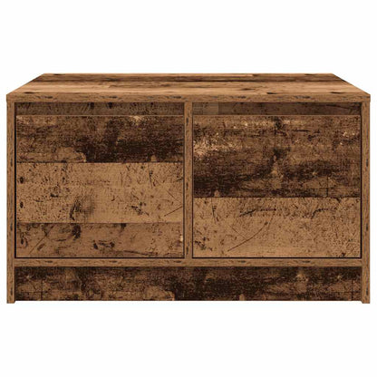 Salongbord Sofabord Gammelt Tre med skuffer 70,5x70x40 cm