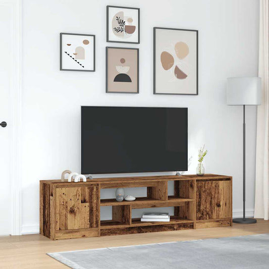 TV-Møbel Gammelt Tre Tv-benk 188,5x41x50 cm