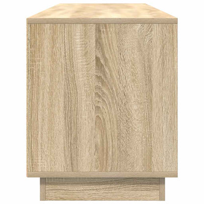 TV-Møbel Sonoma Eik TV-benk med LED-lys 193,5x41x50 cm