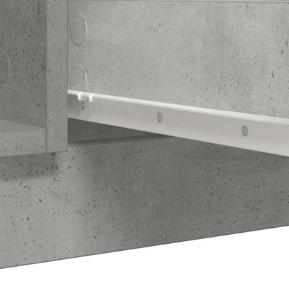 Skjenk Betonggrå med skuffer 100,5x35x76 cm