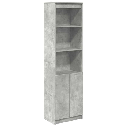 Skap Betonggrå 50x35x180 cm