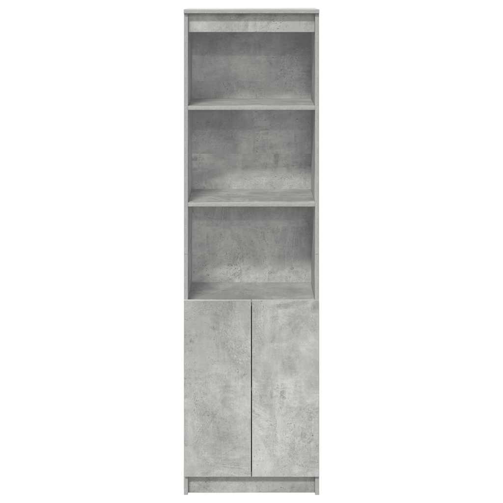Skap Betonggrå 50x35x180 cm