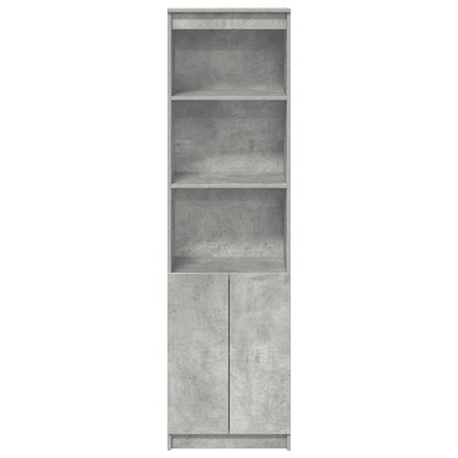 Skap Betonggrå 50x35x180 cm