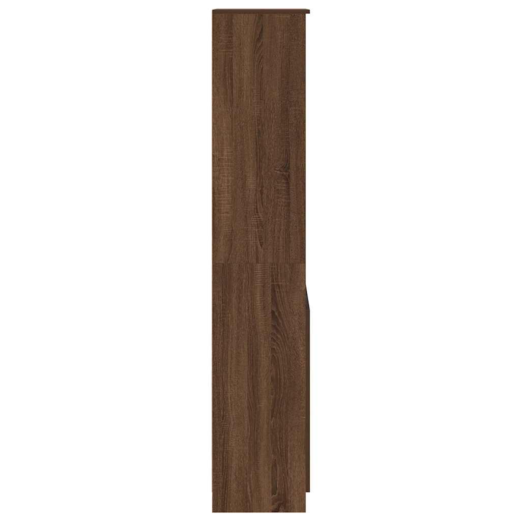 Skap Brun Eik 50x35x180 cm