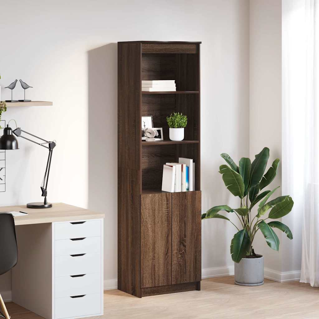 Skap Brun Eik 50x35x180 cm