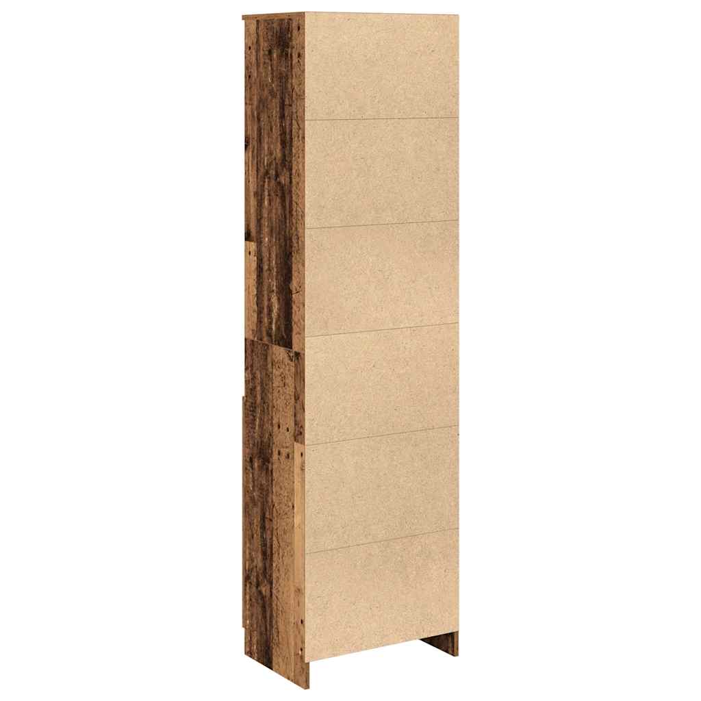 Skap Gammelt Tre 50x35x180 cm