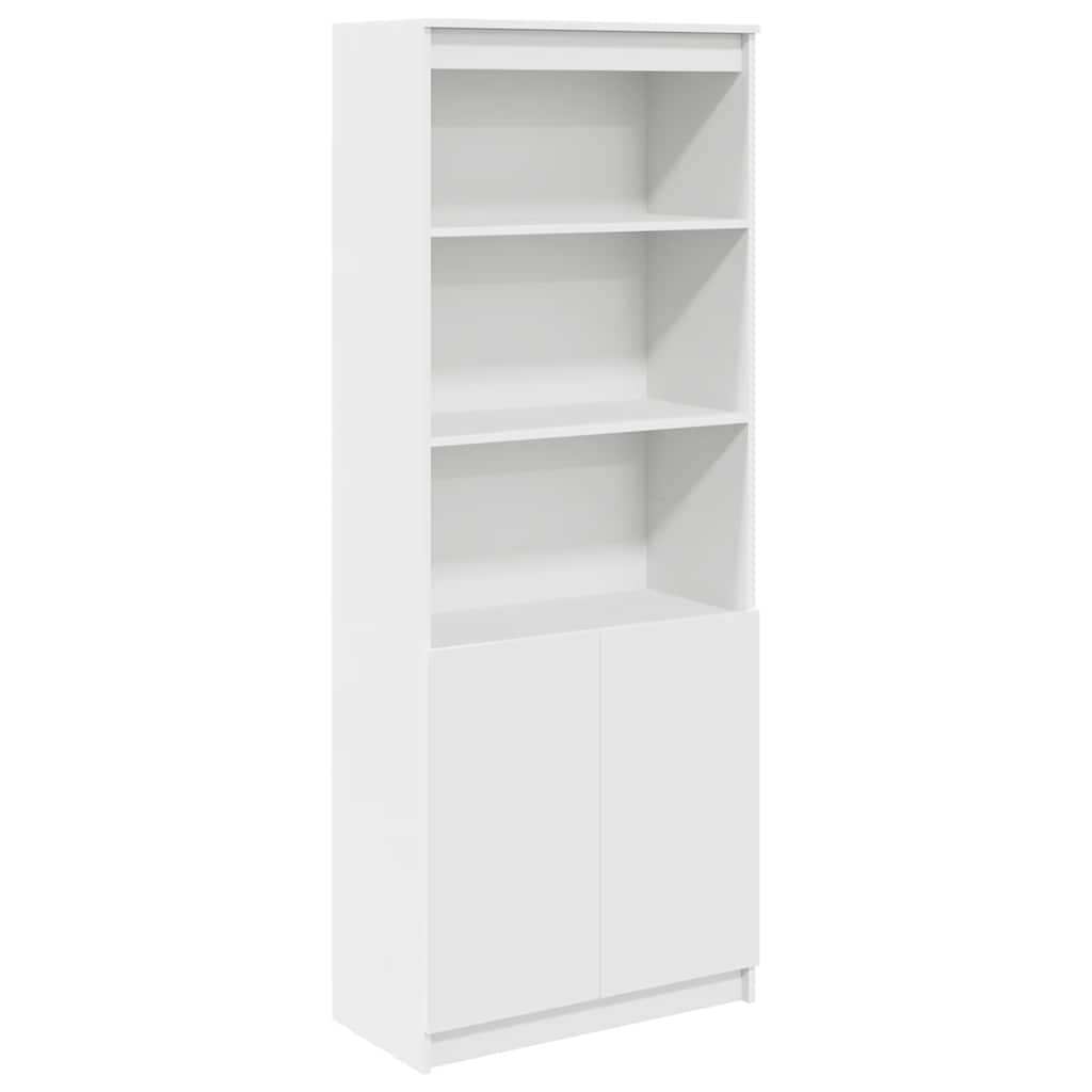 Skap Hvit 70x35x180 cm
