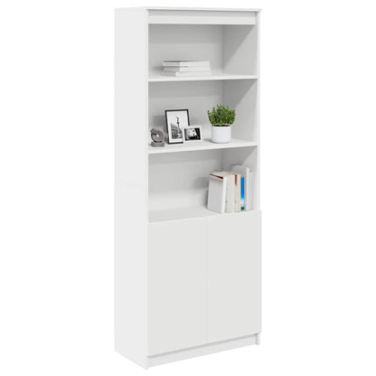 Skap Hvit 70x35x180 cm