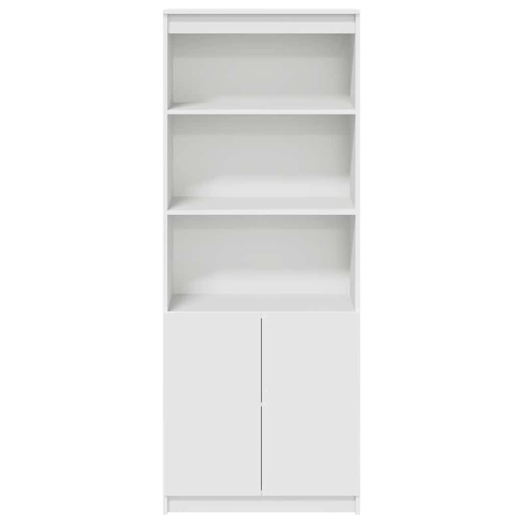 Skap Hvit 70x35x180 cm