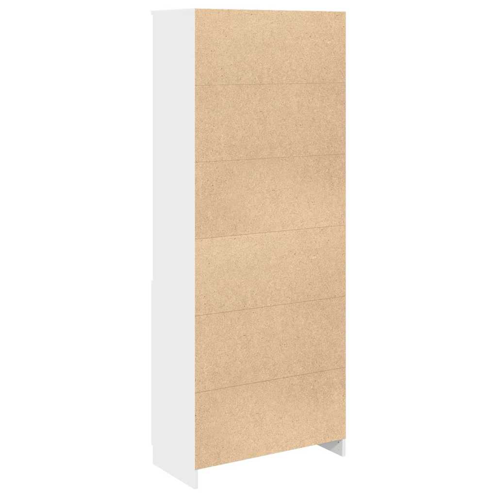 Skap Hvit 70x35x180 cm