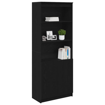 Skap Svart Eik 70x35x180 cm