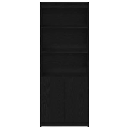 Skap Svart Eik 70x35x180 cm
