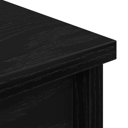 Skap Svart Eik 70x35x180 cm