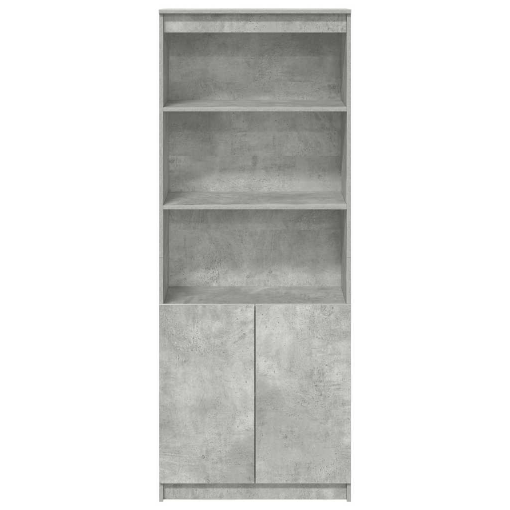 Skap Betonggrå 70x35x180 cm