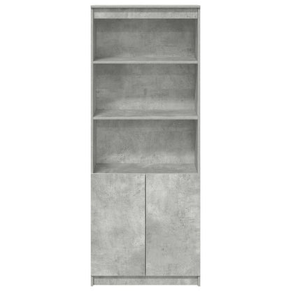 Skap Betonggrå 70x35x180 cm
