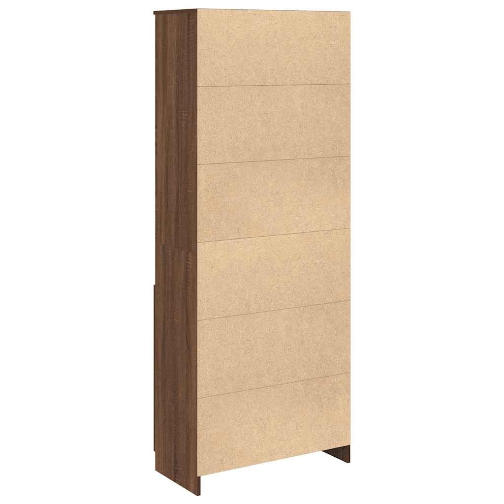 Skap Brun Eik 70x35x180 cm