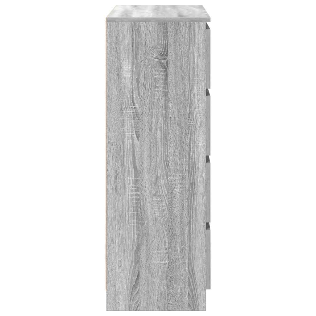 Skjenk Sonoma Grå 80x35x99 cm
