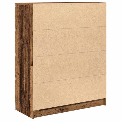 Skjenk Gammelt Tre 80x35x99 cm