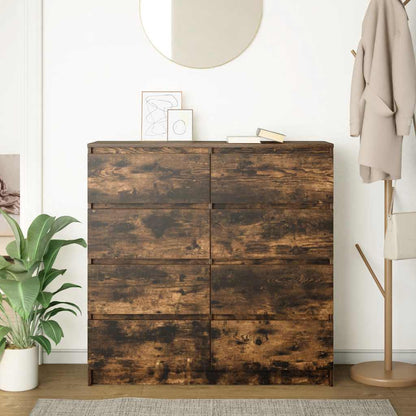 Skjenk Røkt Eik 100x35x99 cm